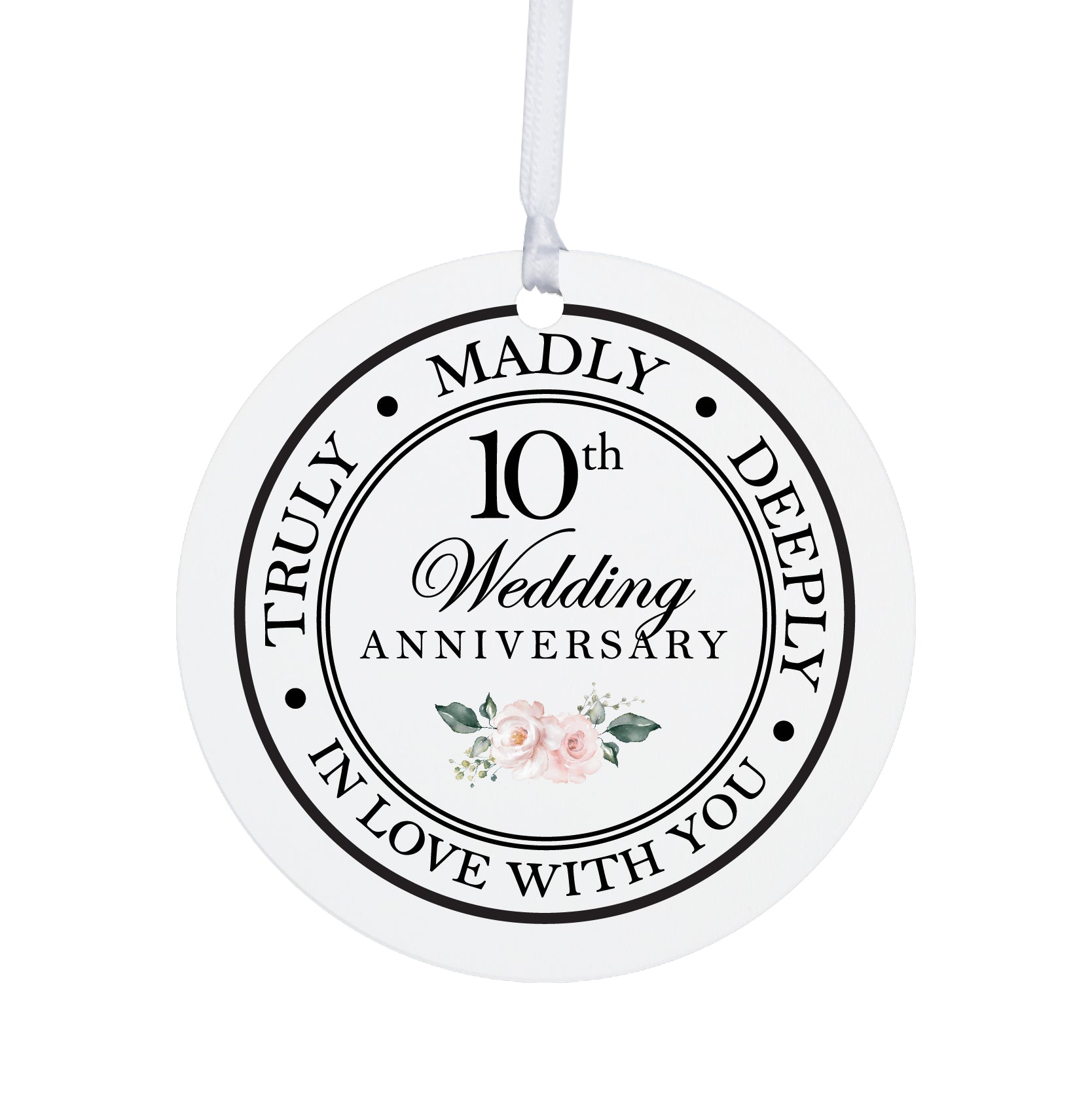 10th Wedding Anniversary Gift Metal Wallet Insert Card Anniversary Card  Gifts for Him Her 10th Wedding Gift for Husband Wife 10 Year Wedding  Anniversary Card Couple Gift for Boyfriend Girlfriend : Amazon.in: