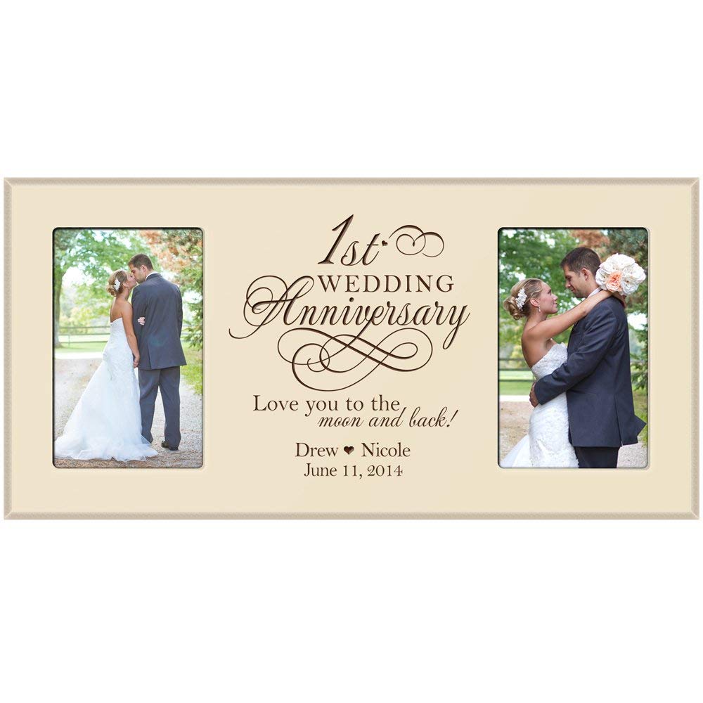 Etsy Parents Wedding Gift, Thank You Personalized Photo Frame, 2 Pictures  Gift From Groom & Bride, Newlyweds - ShopStyle