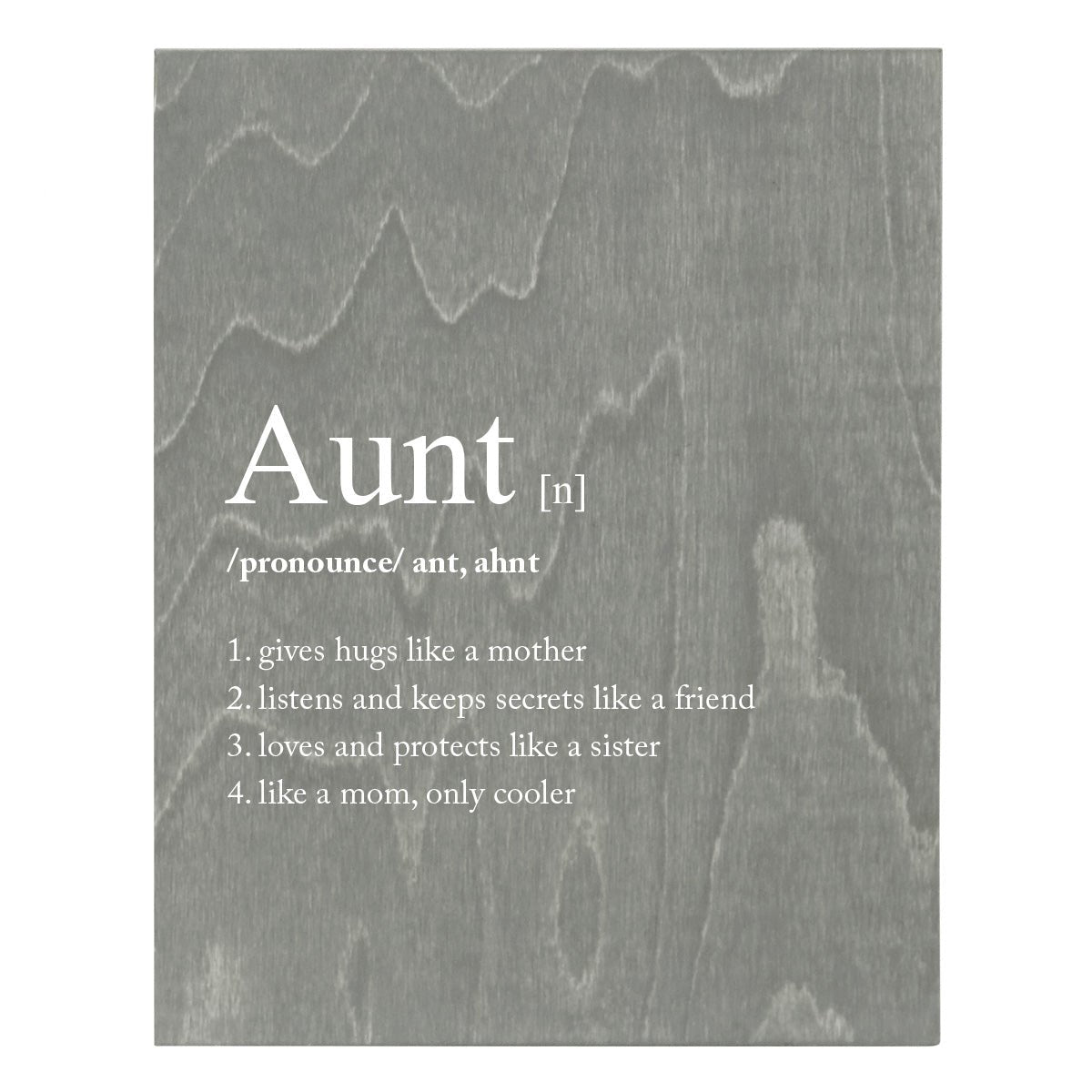 Aunt Definition Cutting Board