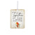 Elegant Vertical Cardinal Wooden Ornament With Everyday Verses Gift Ideas - Together Is Our