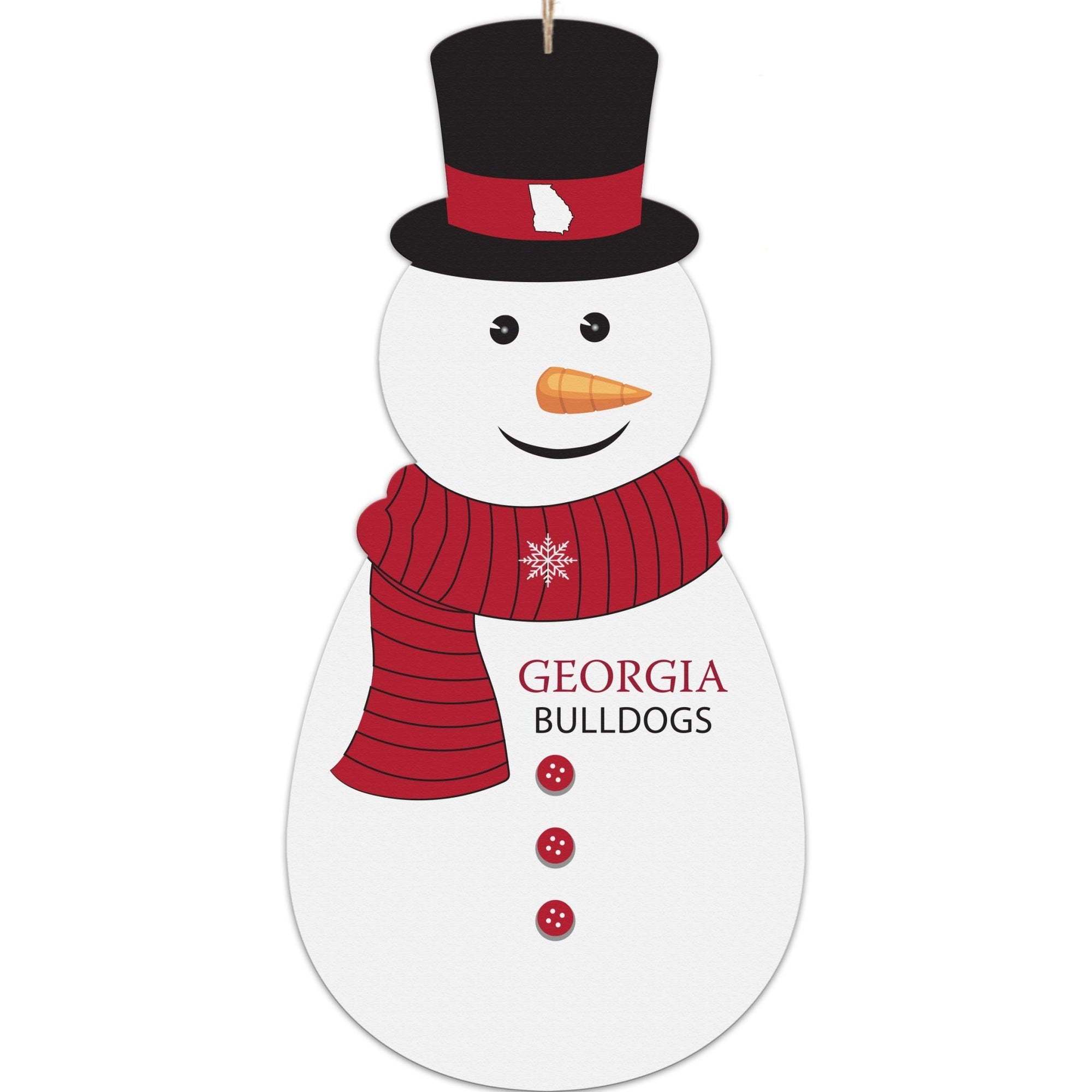 Georgia Snowman Ornament Gift - LifeSong Milestones