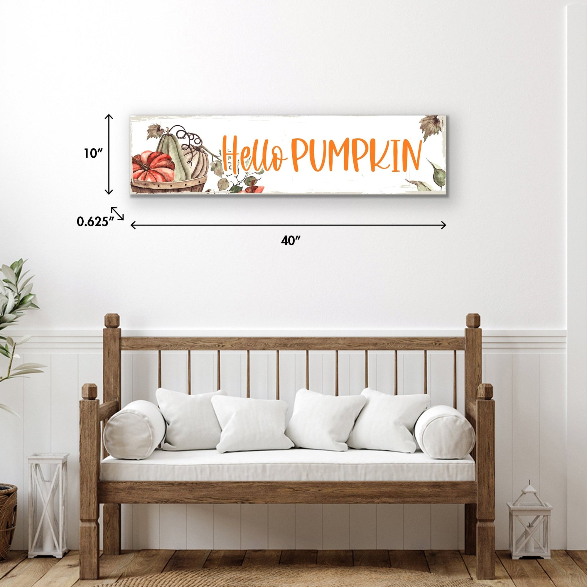 Hanging Inspirational Wall Plaque for Fall Season - LifeSong Milestones