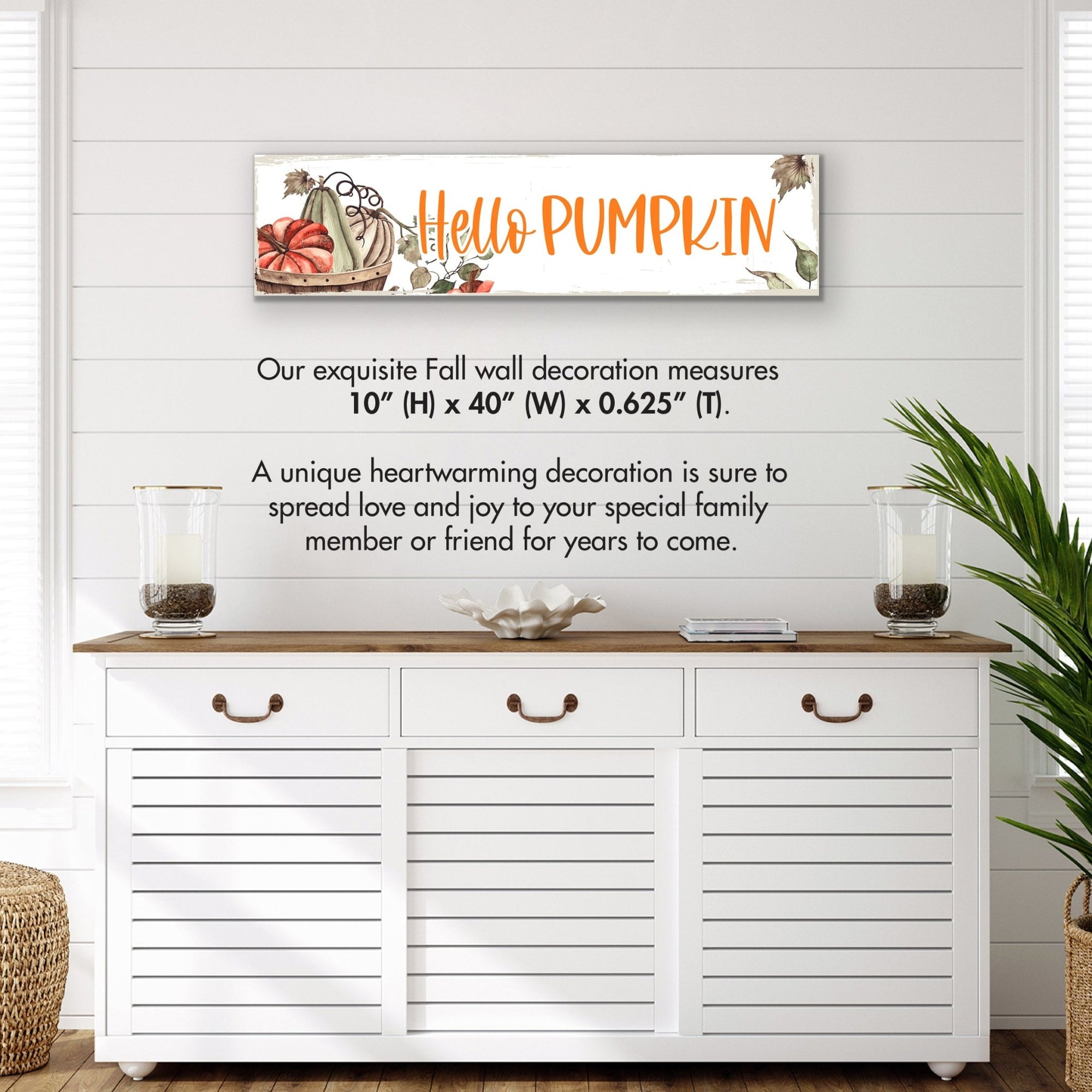 Hanging Inspirational Wall Plaque for Fall Season - LifeSong Milestones