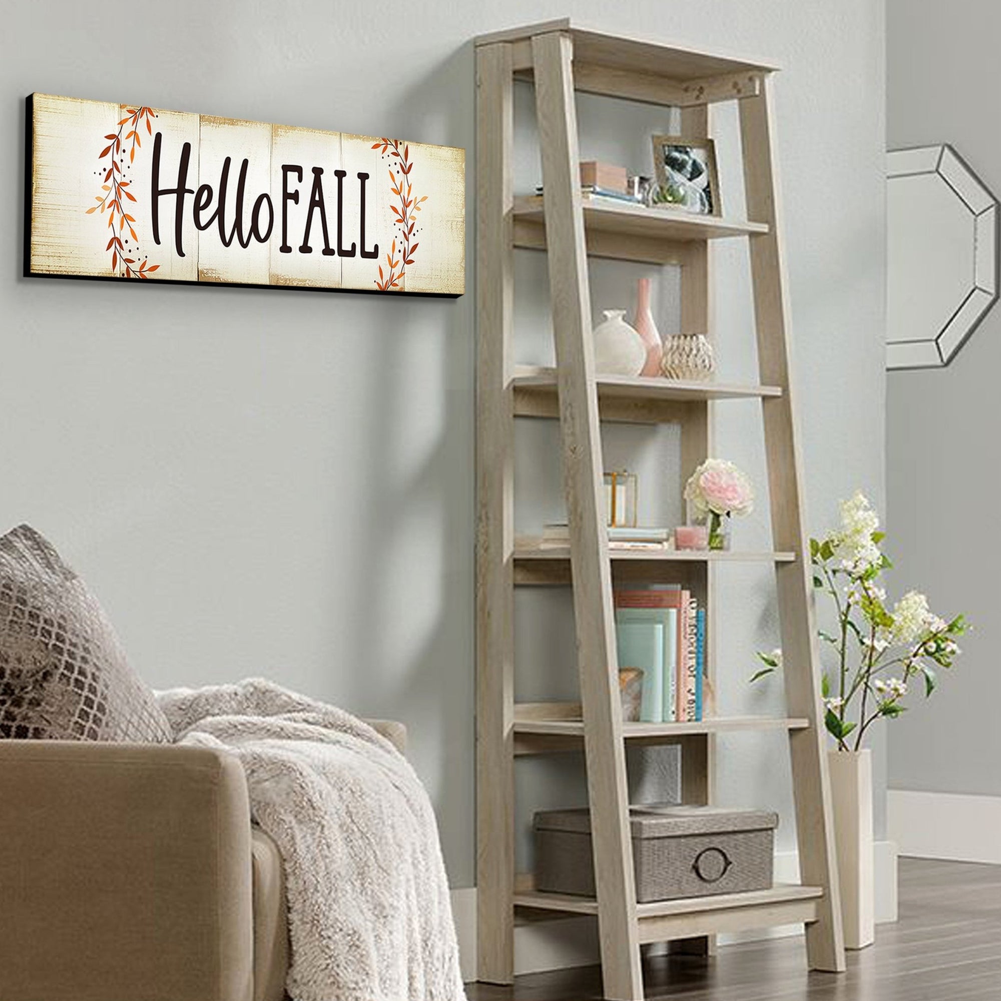 Hanging Inspirational Wall Plaque for Fall Season - LifeSong Milestones