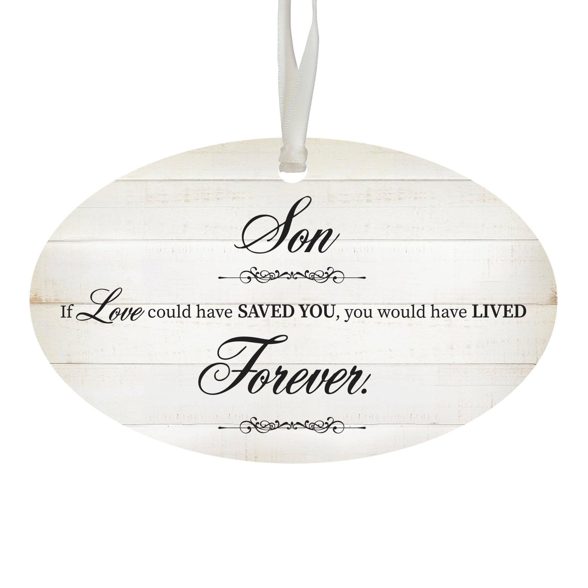 Hanging Memorial Bereavement Ornament for Loss of Loved One - If Love Could - LifeSong Milestones