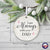 Hanging Memorial Round Ornament for Loss of Loved One - I Am Always With You - LifeSong Milestones