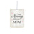 Hanging Memorial Vertical Ornament for Loss of Loved One - I Am Always With You - LifeSong Milestones