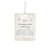 Hanging Memorial Vertical Ornament for Loss of Loved One - We Thought Of You - LifeSong Milestones