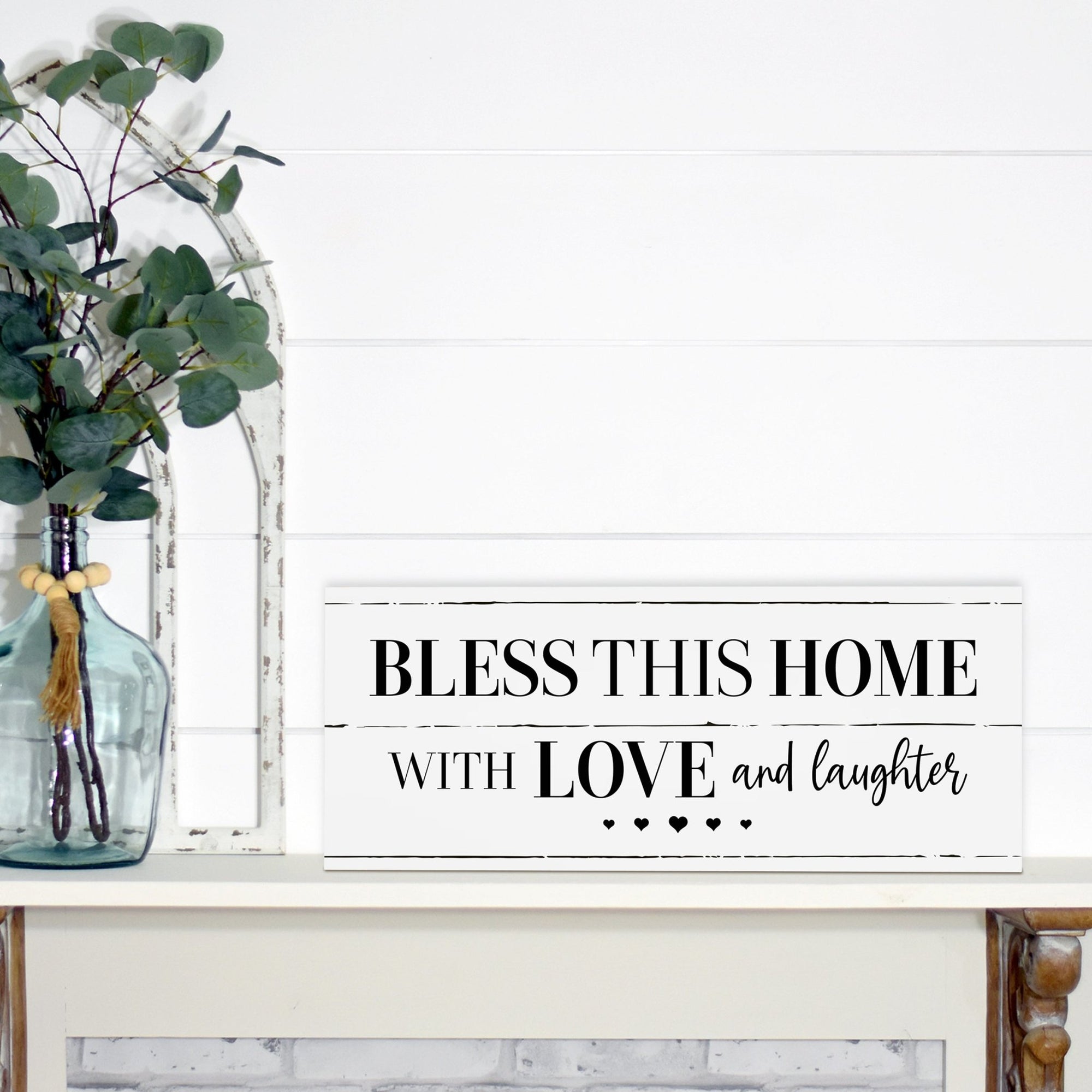 Home And Family Tabletop, Countertop, And Shelf Décor And Gift Ideas - Bless This Home - LifeSong Milestones