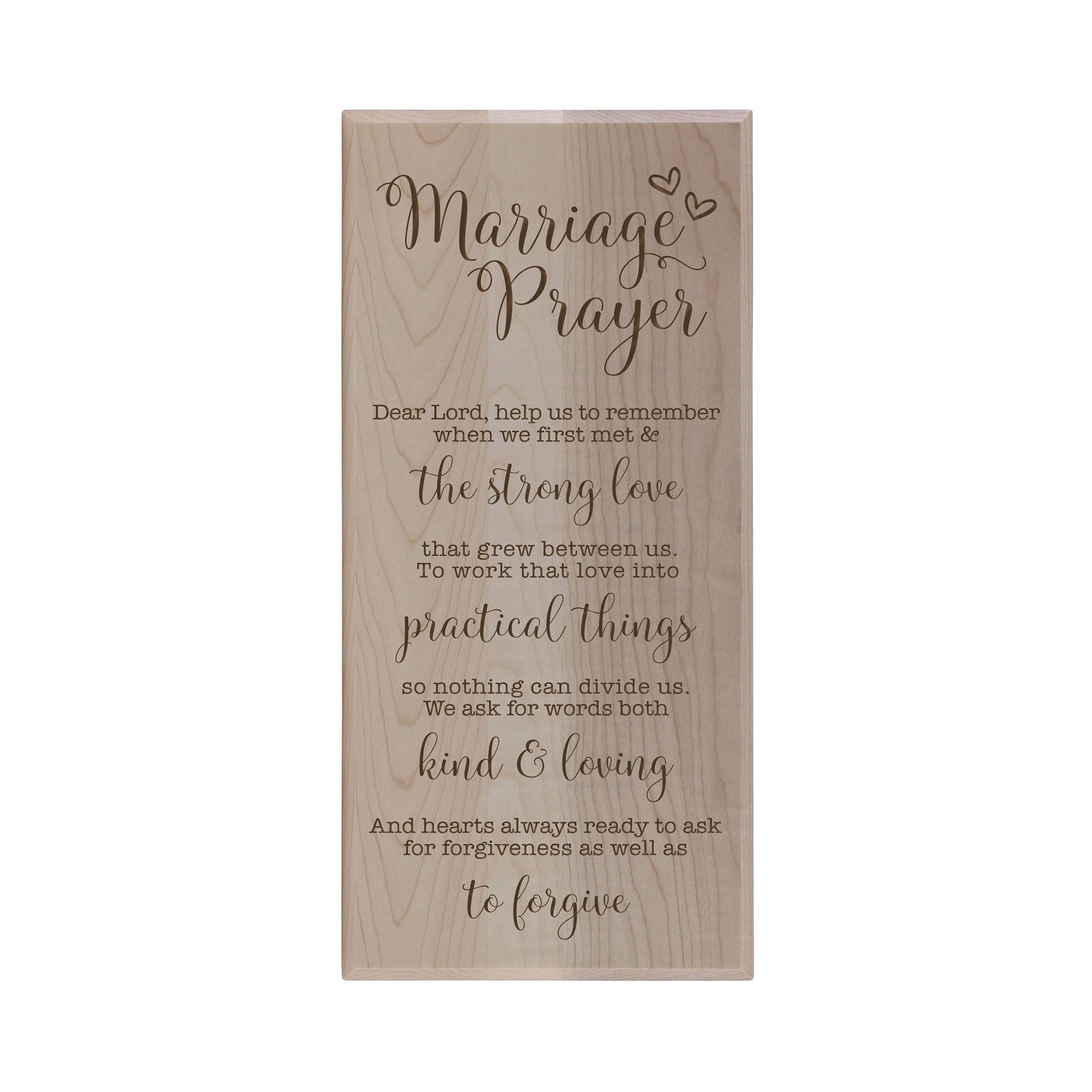 Inspirational Plaques with Prayers