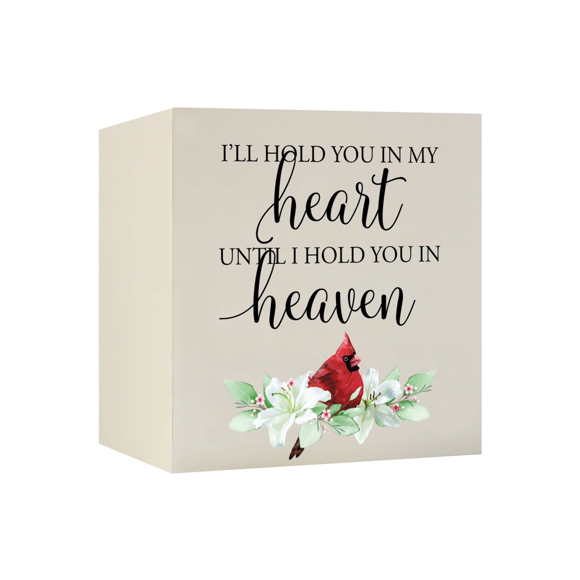 An elegant wooden urn for human ashes, a dignified tribute for your loved one.