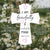 Modern Inspirational Wooden Mini Cross - I Am Fearfully - LifeSong Milestones