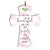 Modern Inspirational Wooden Mini Cross - You Are Beautiful - LifeSong Milestones