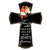 Modern Memorial Wall Cross Bereavement Gift - LifeSong Milestones