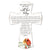 Modern Memorial Wall Cross Bereavement Gift - LifeSong Milestones