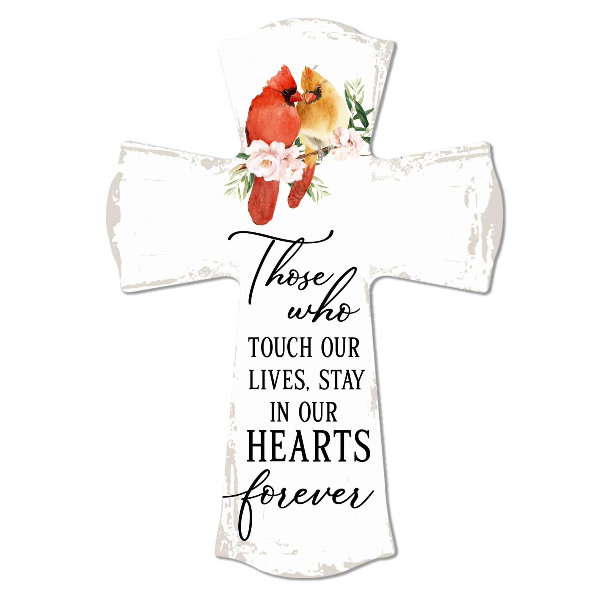 Modern Memorial Wall Cross Bereavement Gift - LifeSong Milestones