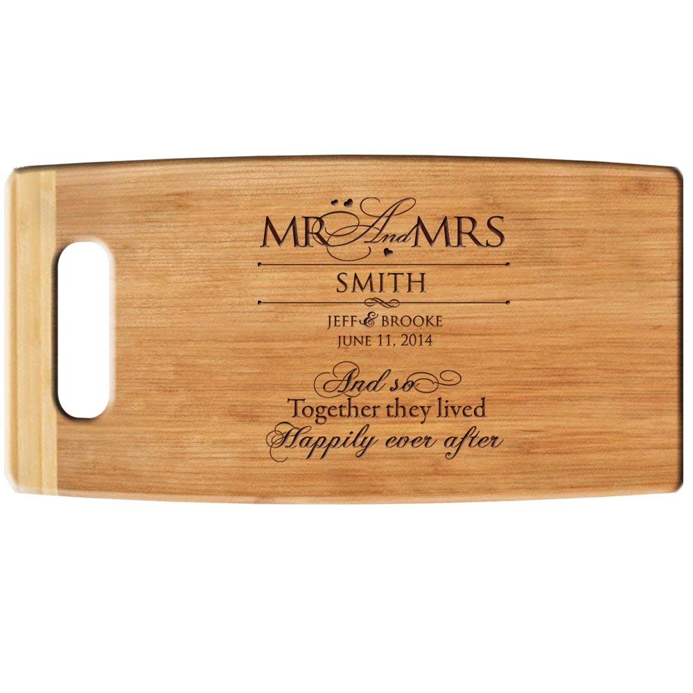 Custom Cutting Board, Laser Engraved Bamboo Cutting Board Gift, Mother