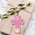 Personalized Baptism Wooden Mini Cross - Now I Lay Me Down - LifeSong Milestones