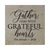 Personalized Ceramic Trivet with Inspirational verse 5.75in (Gather Here With) - LifeSong Milestones