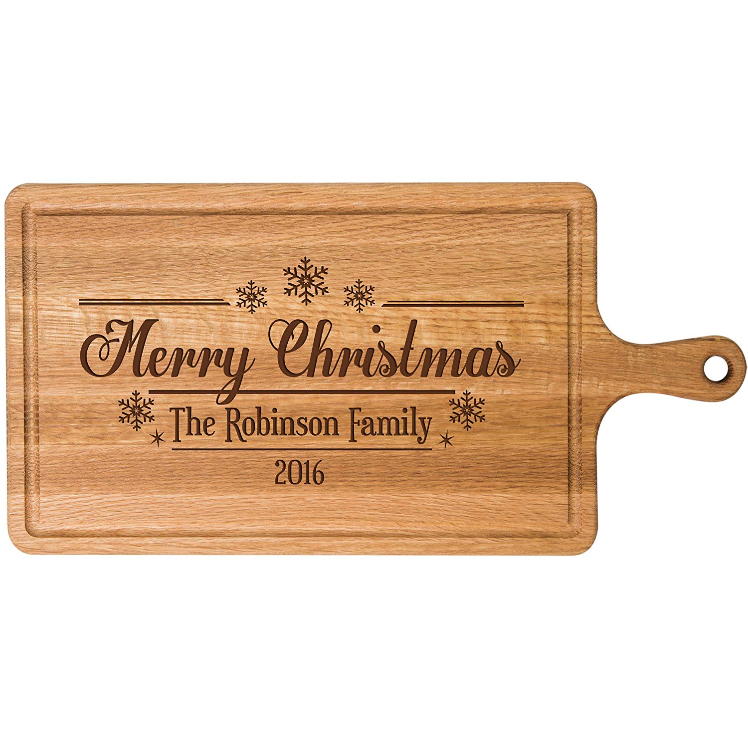 Custom Natural Wood Cutting Board, Milestone Gifts