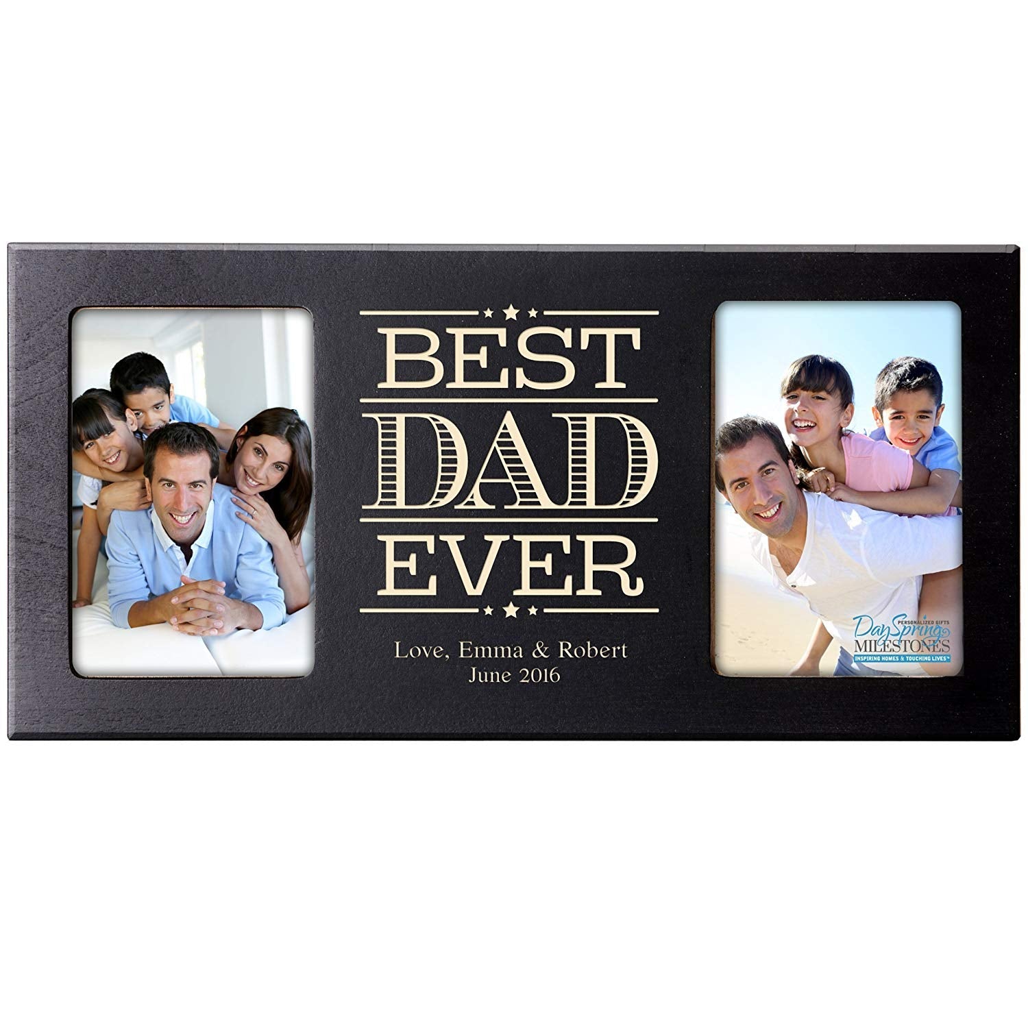 We Love You Dad Personalized Acrylic Plaque Gift for Father - Best Custom