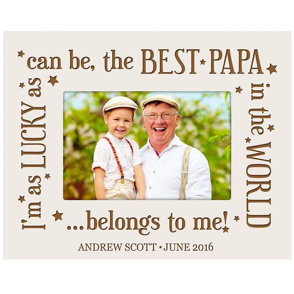 Dad and I Personalized Photo Tile: Gift/Send Personalized Gifts Gifts  Online JVS1177847 |IGP.com