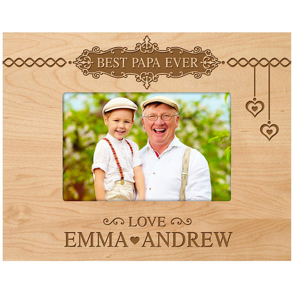 Worlds best papa birthday gift from quote Vector Image