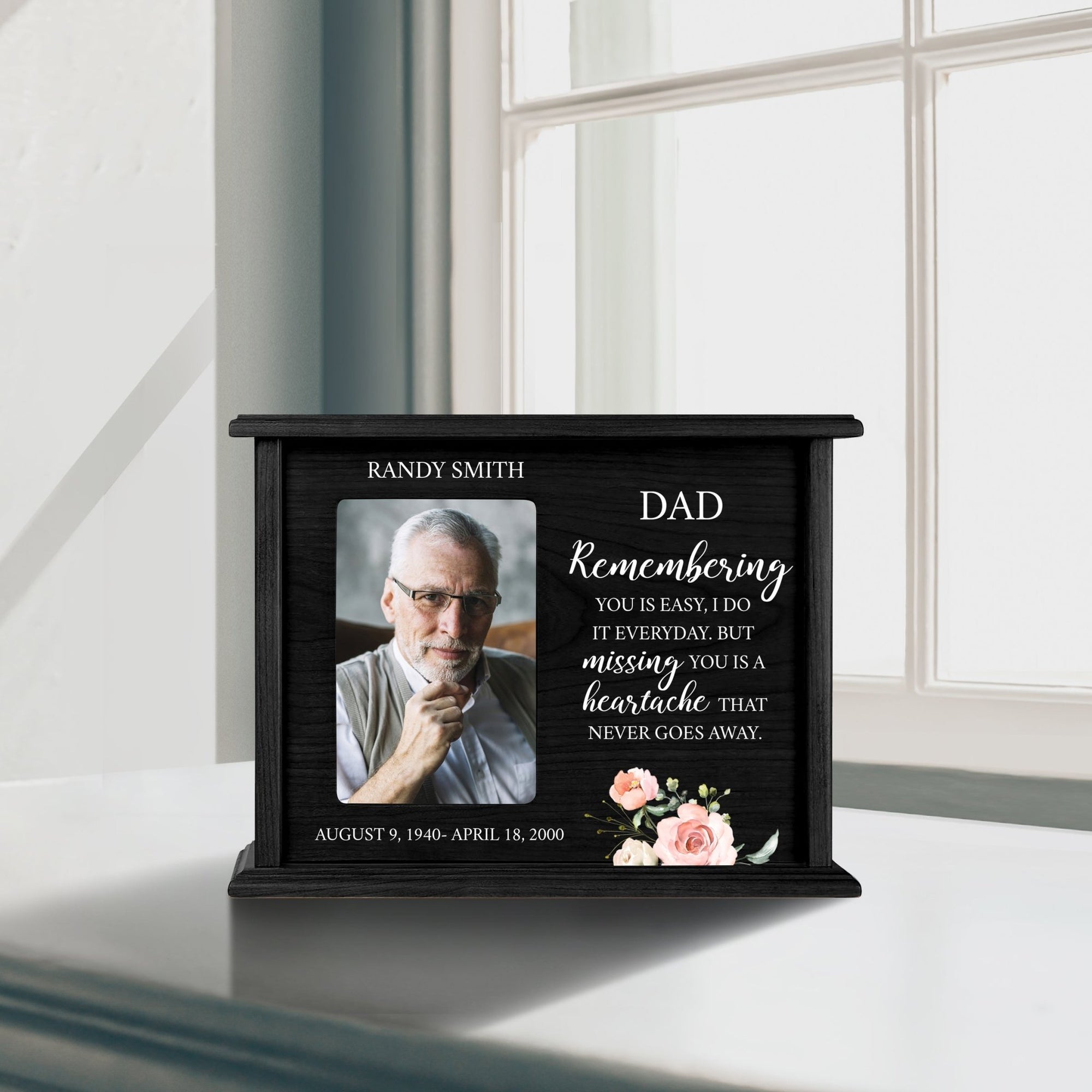 Personalized Wooden urns for human ashes
