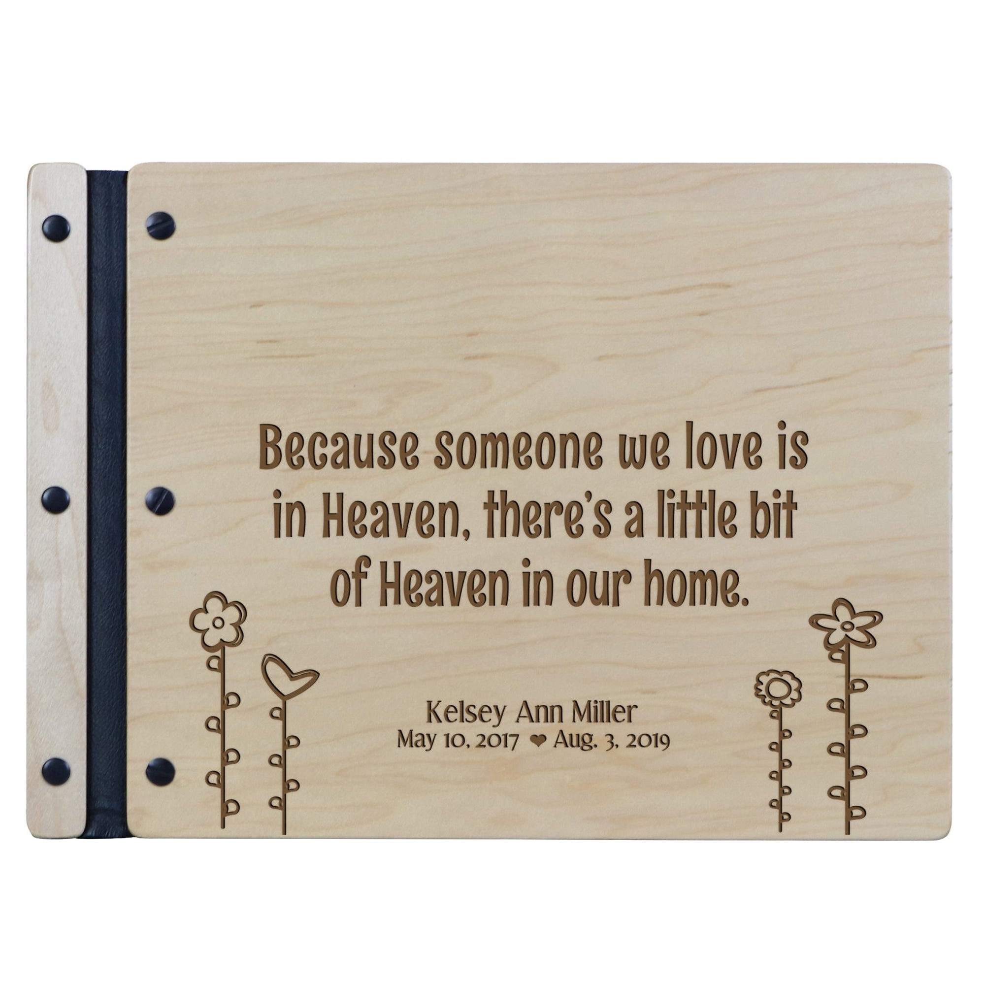 Personalized Memorial Guest Book - Someone We Love - LifeSong Milestones