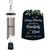 Personalized Memorial Wind Chime Sail Sympathy Gift - In Loving Memory (leaves) - LifeSong Milestones