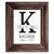 Personalized Monogram Framed Signs 12x14 - K - LifeSong Milestones